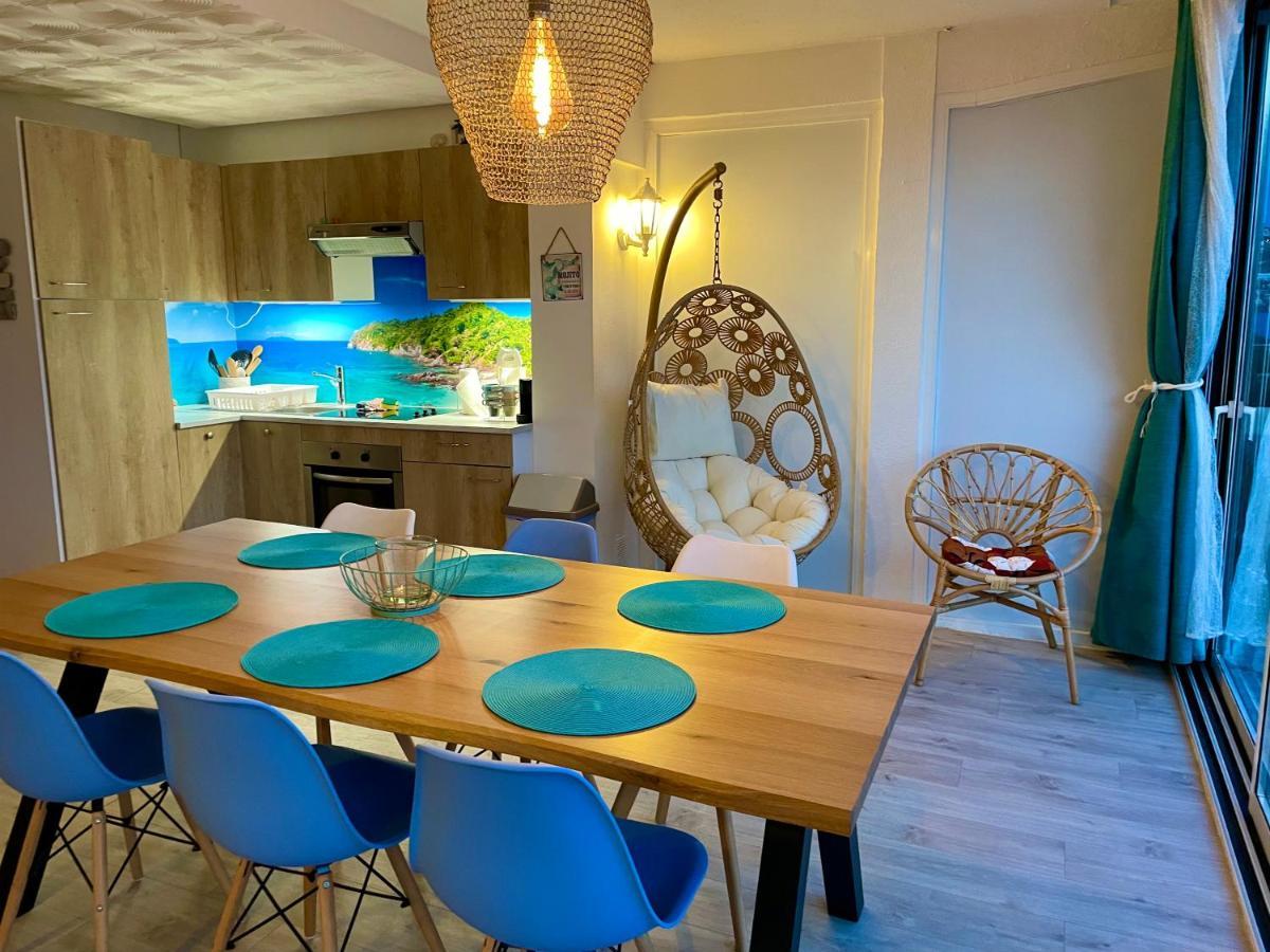 Magnifique Appartement En Front De Mer, Caneylles Roses Exterior photo